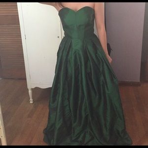 Emerald Green Gown